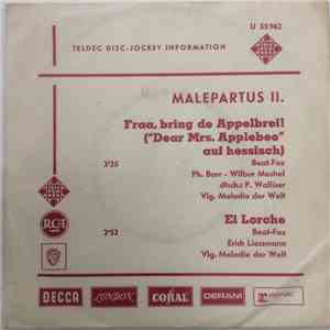 Malepartus II. - Fraa, Bring De Äppelbrei ! ("Dear Mrs. Applebee" Auf Hessisch) download flac