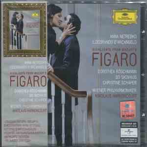Mozart, Anna Netrebko, Ildebrando D'Arcangelo, Dorothea Röschmann, Bo Skovhus, Christine Schäfer, Wiener Philharmoniker, Nikolaus Harnoncourt - Highlights From Mozart's Figaro download flac