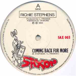 Richie Stephens - Coming Back For More download flac