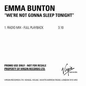 Emma Bunton - We're Not Gonna Sleep Tonight download flac
