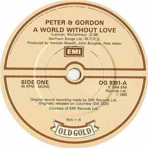 Peter & Gordon - A World Without Love download flac
