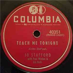 Jo Stafford With Paul Weston & His Orch. - Teach Me Tonight / Suddenly download flac