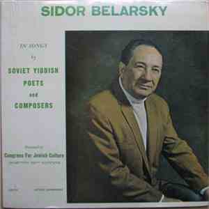 Sidor Belarsky - In Songs By Soviet Yiddish Poets And Composers download flac