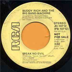 Buddy Rich And The Big Band Machine - Speak No Evil download flac