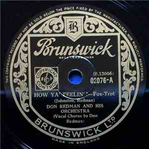 Don Redman And His Orchestra / Duke Ellington And His Orchestra - How Ya Feeling / Raisin' The Rent download flac