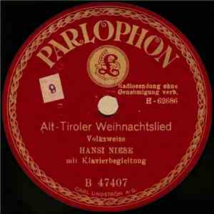 Hansi Niese - Alt-Tiroler Weihnachtslied / Mutterl I' Bin Verliebt download flac