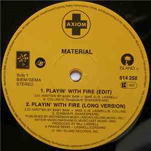 Material - Playin' With Fire download flac