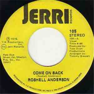 Roshell Anderson - Come On Back download flac