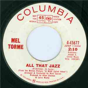 Mel Tormé - All That Jazz / Hang On To Me download flac