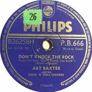 Art Baxter & His Rock'N'Roll Sinners - Don't Knock The Rock / Rock, Rock, Rock download flac