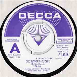 Dana - Crossword Puzzle download flac