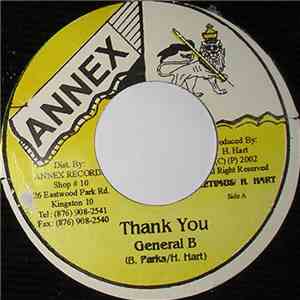 General B - Thank You download flac