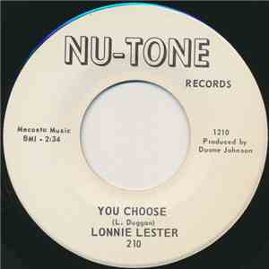 Lonnie Lester - You Choose / You Can't Go download flac