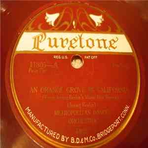 Metropolitan Dance Orchestra - An Orange Grove In California / Little Butterfy download flac