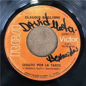 Claudio Baglioni - Sábado Por La Tarde / A Mi Modo FLAC album