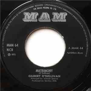 Gilbert O'Sullivan - Matrimony / January Git FLAC album