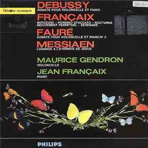 Maurice Gendron & Jean Françaix - Récital M. Gendron . J. Françaix download flac