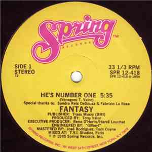 Fantasy - He's Number One download flac