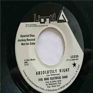 Five Man Electrical Band - Absolutely Right / (You And I) Butterfly download flac