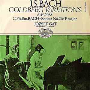 J. B. Bach, C. Ph. Em. Bach, József Gát - Goldberg Variations, Bwv.988 / Sonata No. 2 In F Major download flac