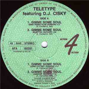Teletype Featuring D.J. Cisky - Gimme Some Soul download flac