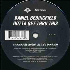 Daniel Bedingfield - Gotta Get Thru This download flac