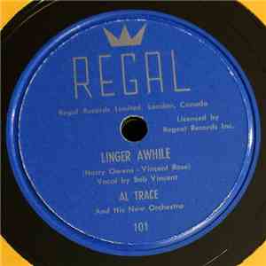 Al Trace And His New Orchestra - Linger Awhile / You Call Everybody Darlin' download flac
