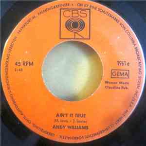 Andy Williams - Ain't It True download flac