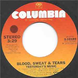 Blood, Sweat & Tears - Yesterday's Music / No Show download flac