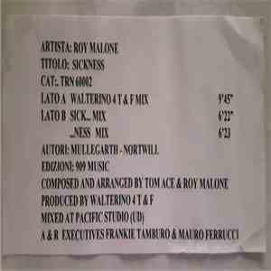 Roy Malone - Sickness download flac