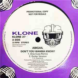Abigail - Don't You Wanna Know? download flac