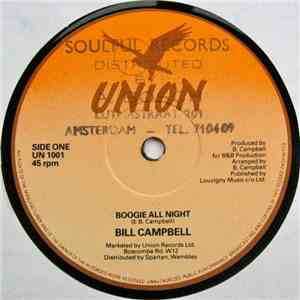 Bill Campbell  - Boogie All Night / No Where To Run download flac