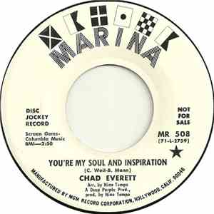 Chad Everett - You're My Soul And Inspiration / Hey Girl download flac