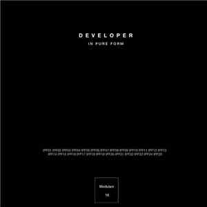 Developer - In Pure Form download flac