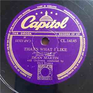 Dean Martin - That's What I Like / Money Burns A Hole In My Pocket download flac