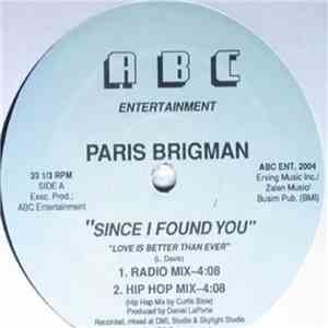 Paris Brigman - Since I Found You FLAC album