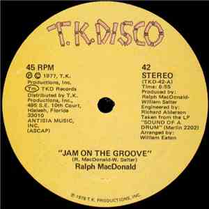 Ralph MacDonald - Jam On The Groove / Sound Of A Drum download flac