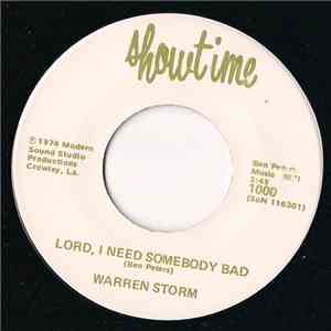 Warren Storm - Lord, I Need Somebody Bad download flac