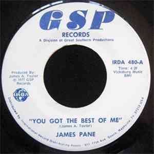 James Pane - You Got The Best Of Me / Dance For Me download flac