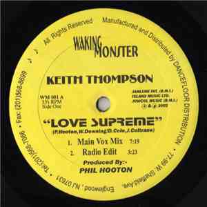 Keith Thompson - Love Supreme / You Give Me Love download flac
