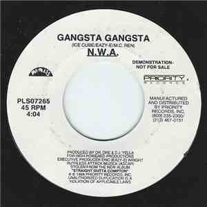 N.W.A. - Gangsta Gangsta download flac