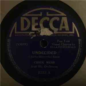 Chick Webb And His Orchestra - Undecided / In The Groove At The Grove download flac
