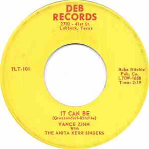 Vance Zinn With The Anita Kerr Singers - It Can Be download flac