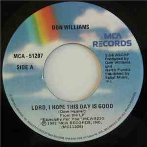 Don Williams - Lord, I Hope This Day Is Good download flac