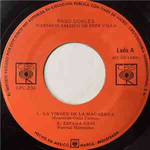 Mariachi Jalisco De Pepe Villa - La Virgen De La Macarena / España Cañi / El Gato Montes / Cielo Andaluz download flac
