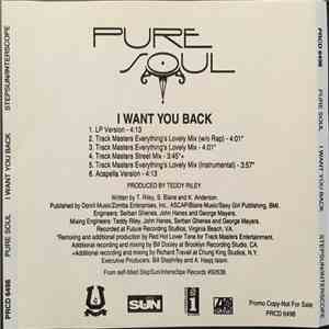 Pure Soul - I Want You Back download flac