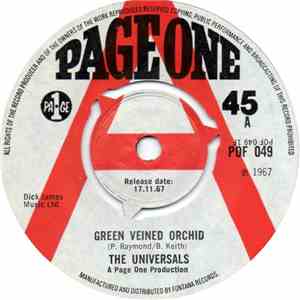 The Universals  - Green Veined Orchid download flac