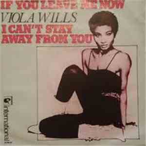 Viola Wills - I Can't Stay Away From You / If You Leave Me Now download flac