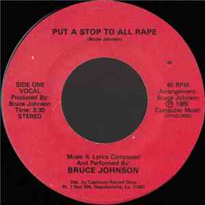 Bruce Johnson  - Put A Stop To All Rape download flac