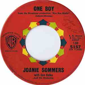Joanie Sommers - One Boy / I'll Never Be Free download flac